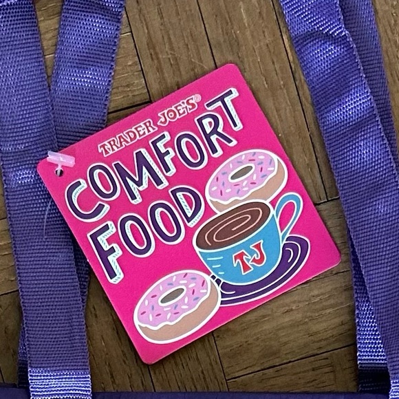 NWT Trader Joe's “Comfort Foods” Shopping Tote Bag - Picture 5 of 14